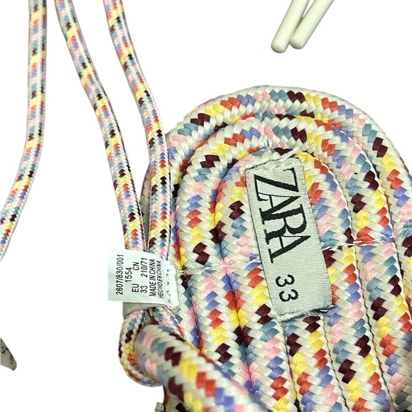 Zara Multicolor Strappy Sandals - Picture 2 of 5